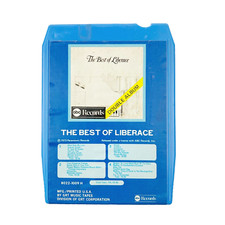 The Best Of Liberace 8-Track Tape 8022-1009-H Paramount 1973 Untested