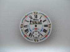 Perseo Unitas 6498 quadrante, Ø 40 mm, watch dial, Swiss Made, orologio da tasca