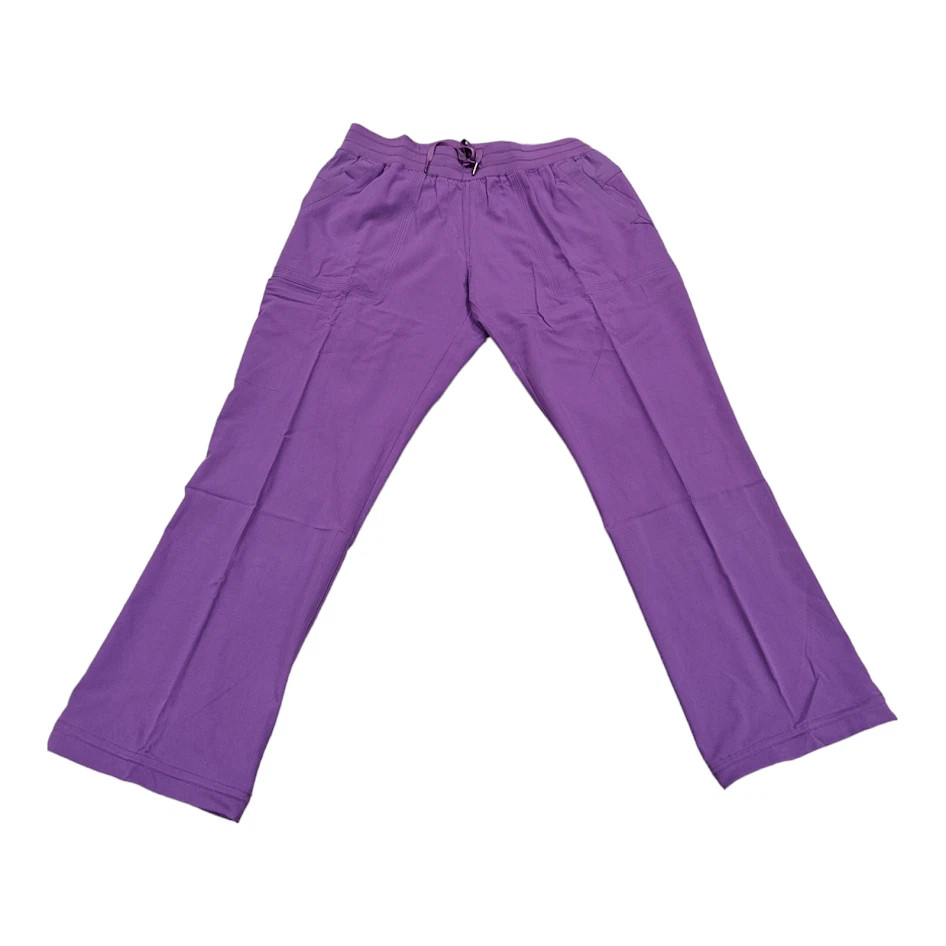 WonderWink Aero Scrub Pants #5129 - Purple - Modern Fit - Image 2 of 4