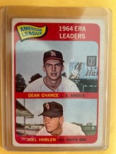 1965 TOPPS # 7 ERA LEADERS