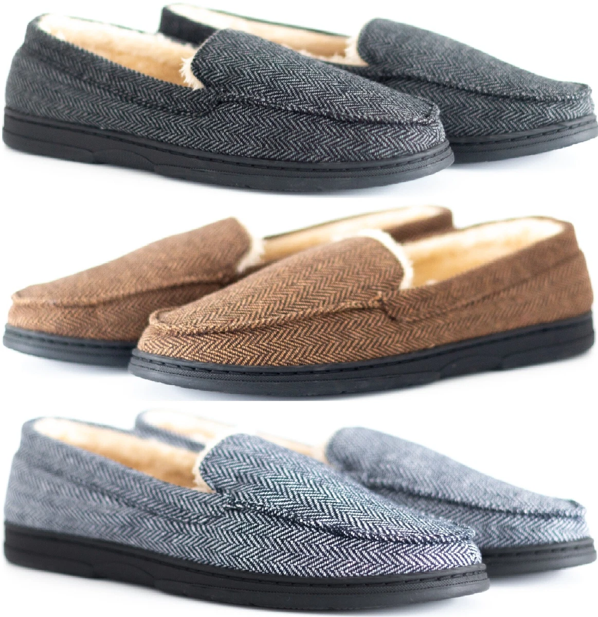 Details more than 164 mens fur lined slippers - esthdonghoadian