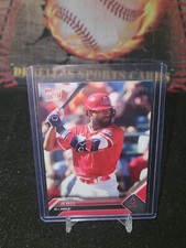 JO ADELL 2023 Topps NOW BLACK RED PARALLEL #'d /10 Road Opening Day #125 Angels
