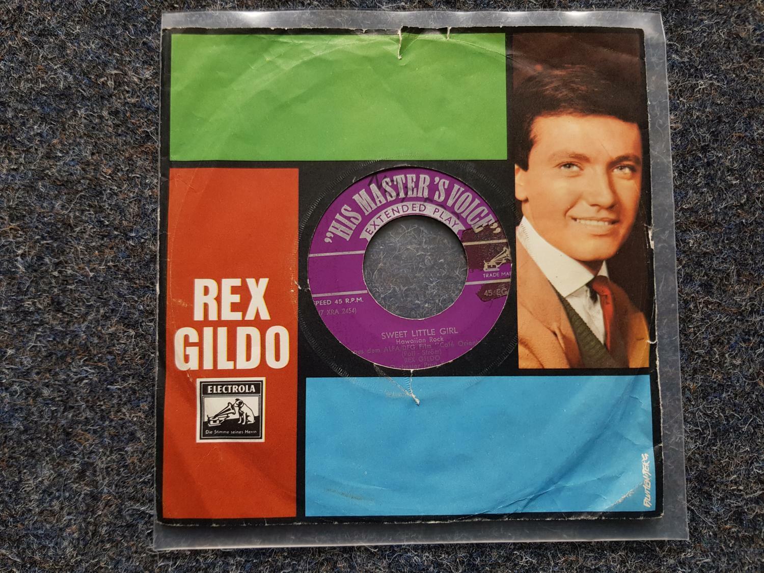 7"" Single Vinyl Rex Gildo - Sweet little girl HOLLAND