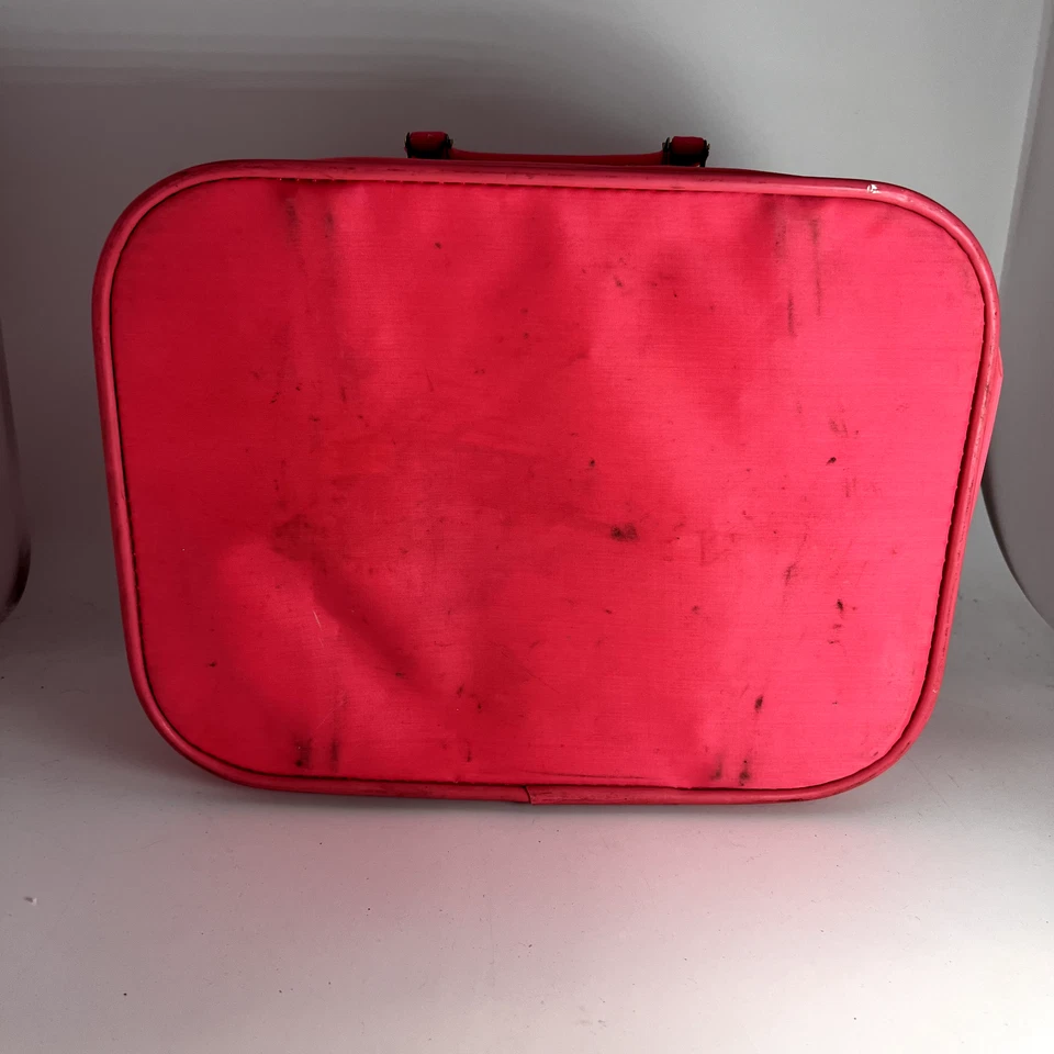 Maleta de viaje vintage rosa para ir a la abuela equipaje Mercury Foto 3 de 3