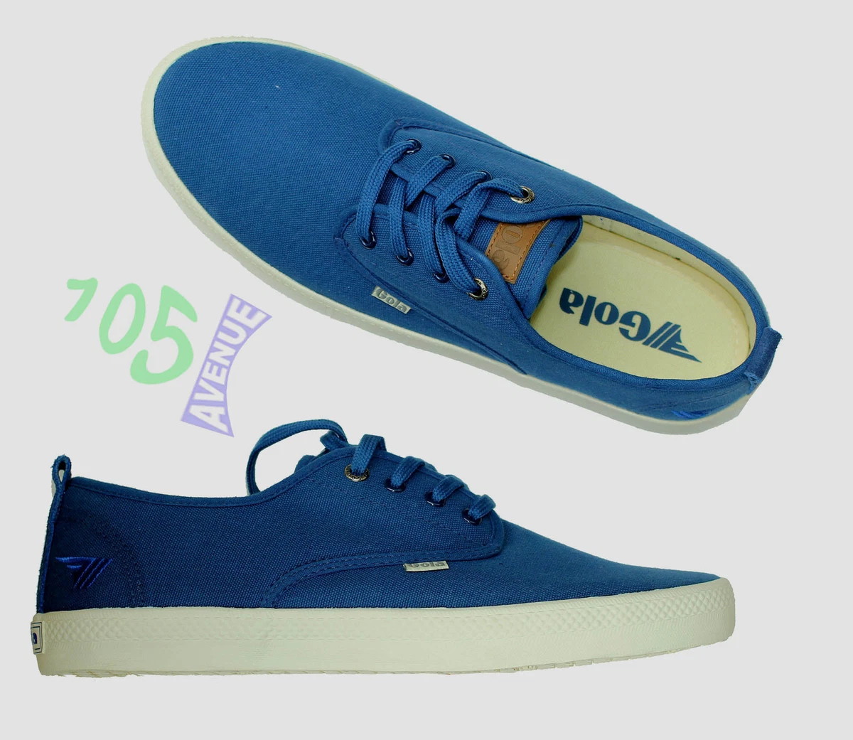 NEUF BASKETS TENNIS HOMME GOLA Falcon French Blue 42 eBay