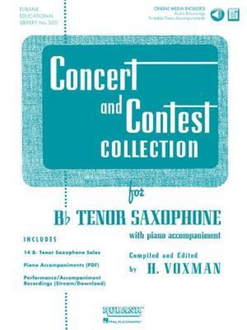 Thumbnail - Concert And Contest Collection For Bb Tenor Saxophone H. Voxman