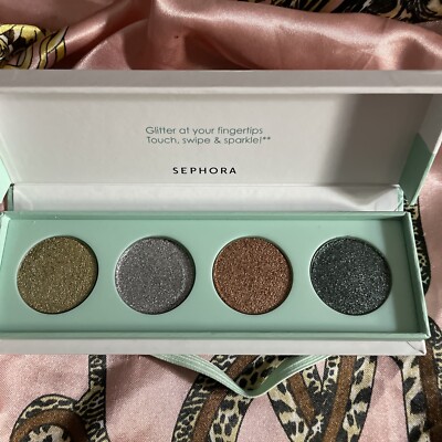 Sephora S Clean Glitter Eyeshadow Palette 4 Pans   Vegan