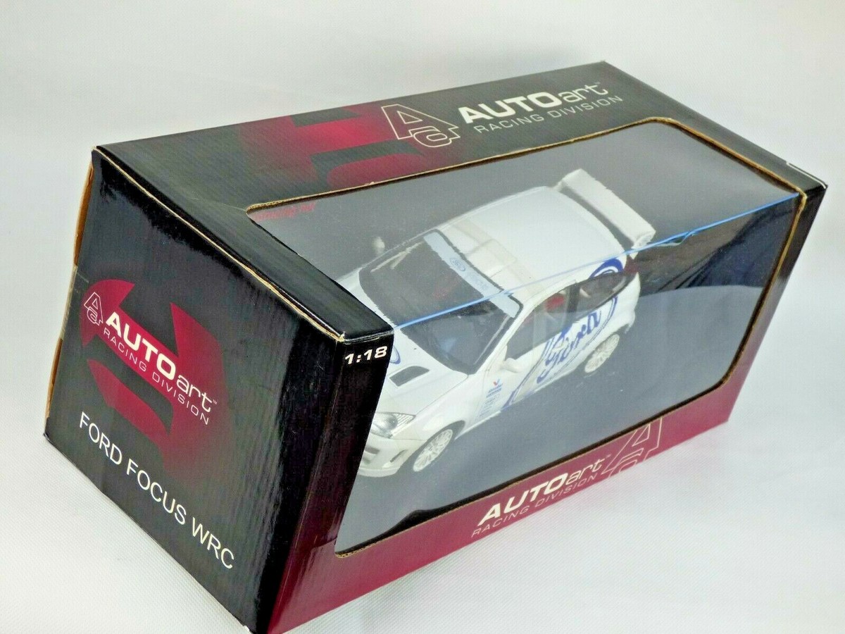 Ford Focus WRC AUTOart Racing Division 1:18 Rally Diecast Toy Car