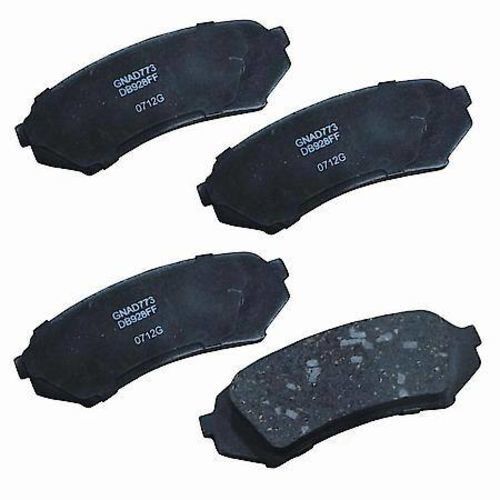 Disc Brake Pad SetPremium Gold Ceramic Rear Brake Pads CARQUEST