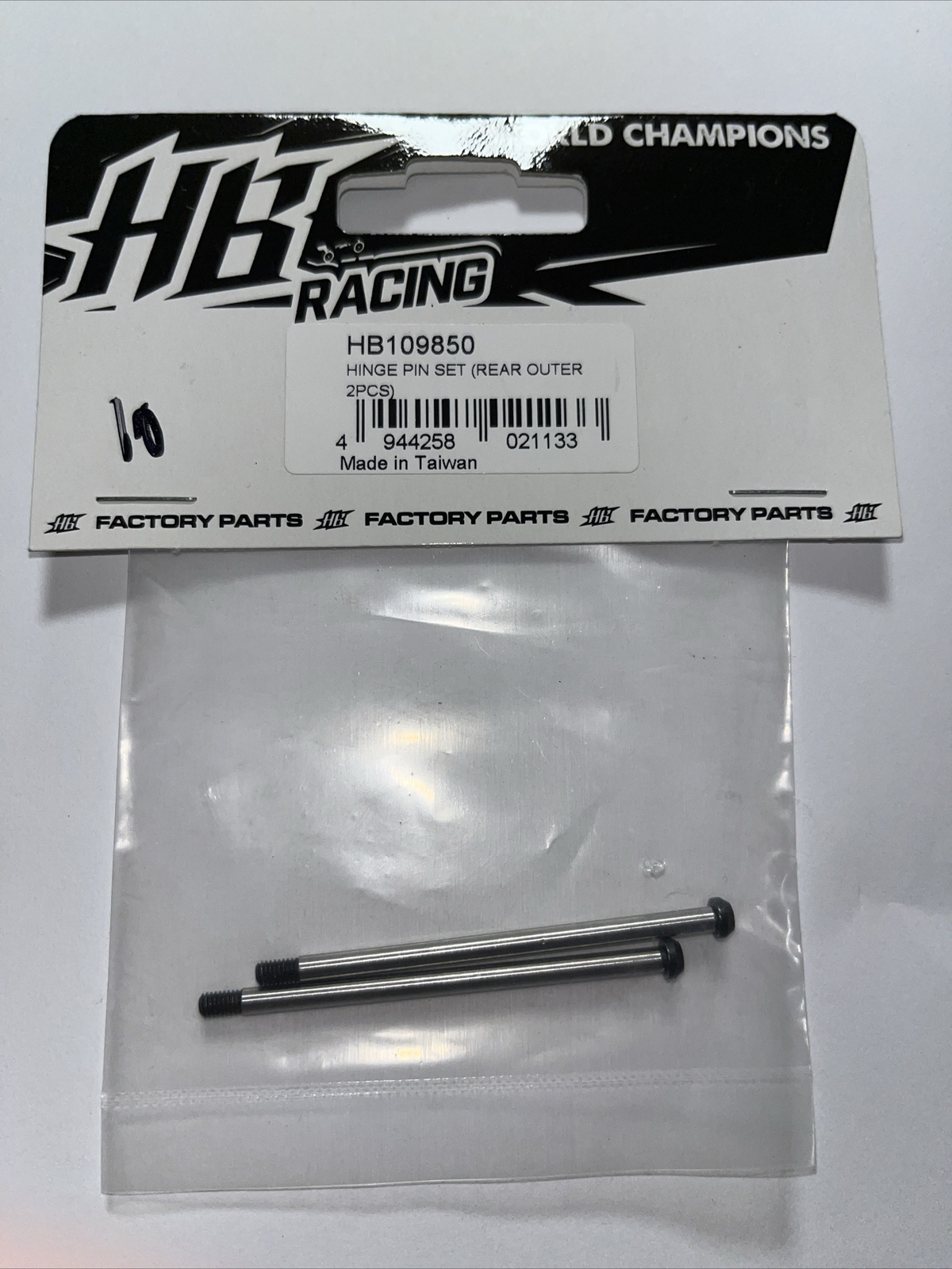 HB Racing Rear Outer Hinge Pin Set (2) [HB109850] | eBay