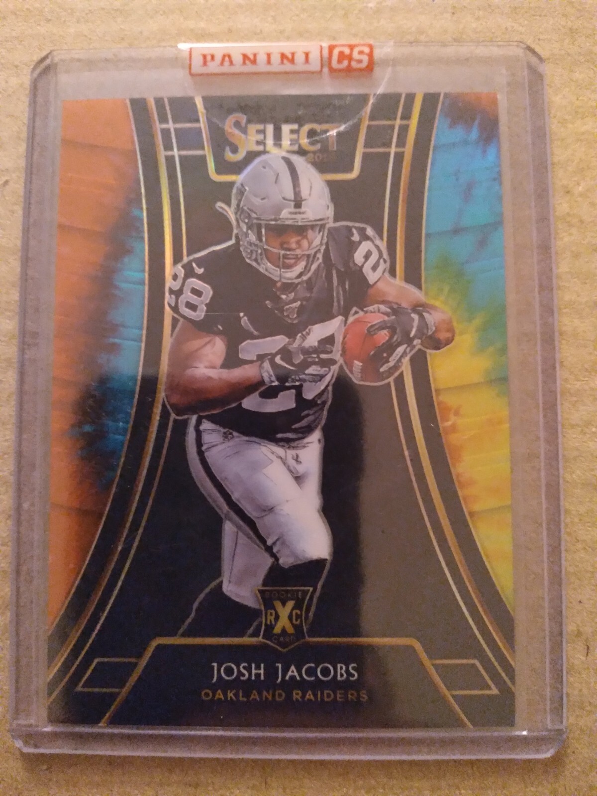 2018 Select Tie-Dye XRC RB1 Josh Jacobs #306 Green Bay Packers #ed to 25