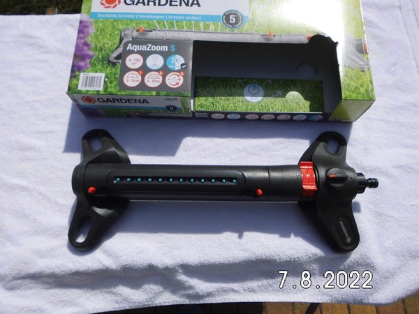 Gardena Aquazoom S Square Sprinkler New And Unused Www Cytesystems Com