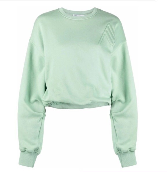 THE ATTICO Drop Shoulder Silhouette Sweatshirt Size XS GENUINE RRP £350 #W11