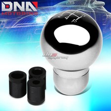 5-speed Ball Style Mt Manual Transmission Stick Shift Knob Chrome W M8 M10 M12 5-speed Ball Style Mt Manual Transmission Stick Shift Knob Chrome W M8 M10 M12