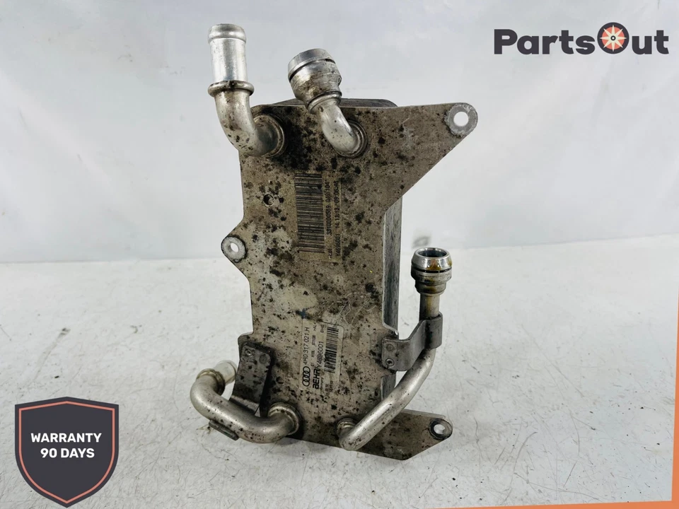 2011-2014 AUDI A8 QUATTRO Transmission OIL Cooler 4H0317021H OEM - Image 4 of 4