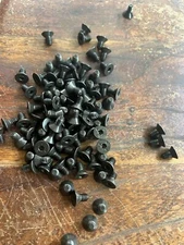 1/4-20 X 1/2 Flat Head Socket Cap Screws Black Qty 100