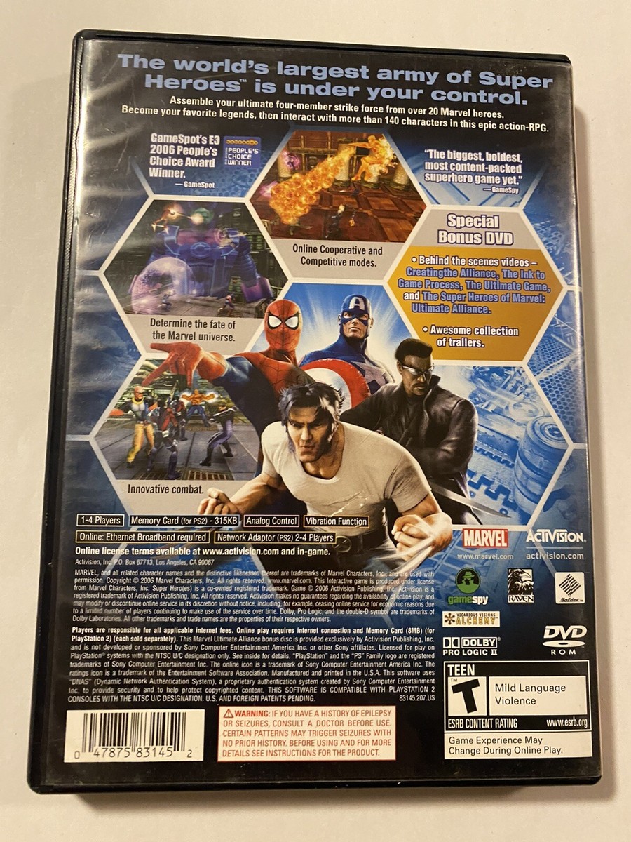 Marvel: Ultimate Alliance Special Edition Greatest Hits