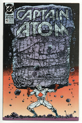 CAPTAIN ATOM 42 - 1st DCU APP DEATH (MODERN AGE 1990) - 8.0