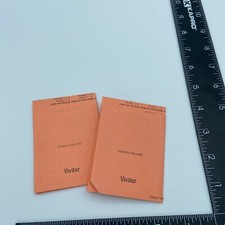 Vivitar Owner's Record Guide Instruction Manual Vintage