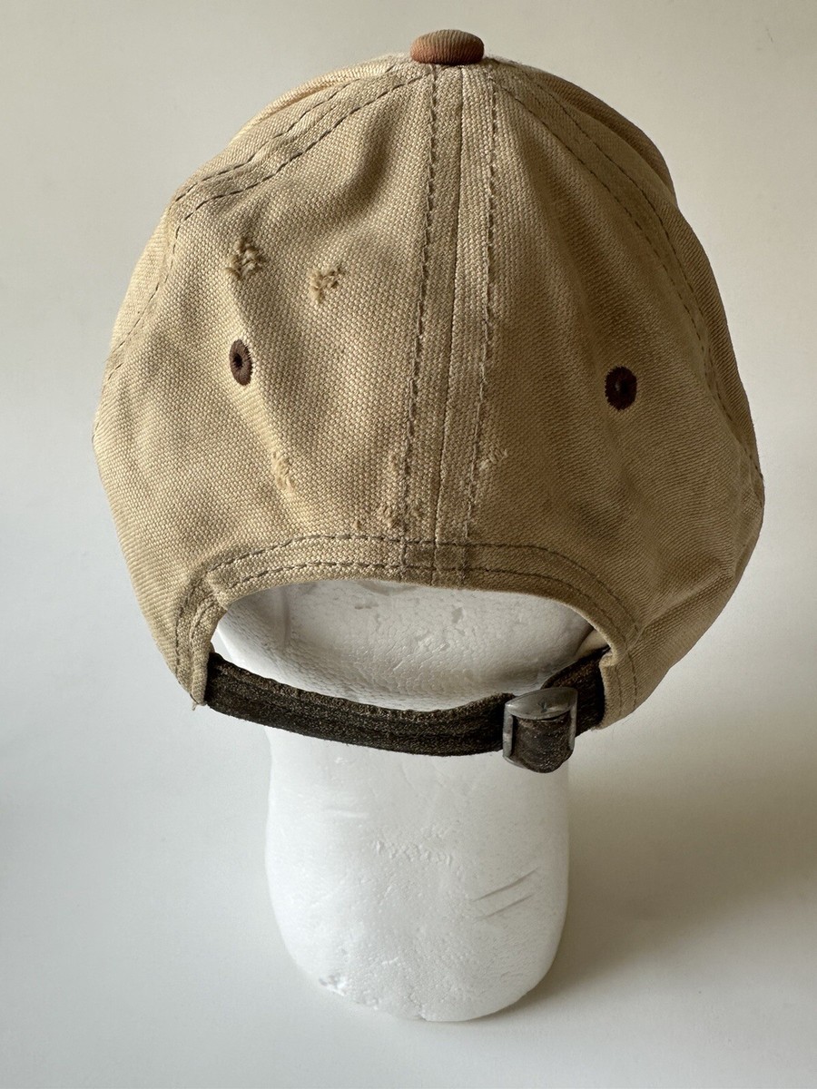 VINTAGE BASS PRO SHOPS LEATHER BILL STRAPBACK HAT CAP | eBay UK