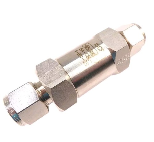 Parker 8A-C8L-1-BN-SS 15CF 1/2" Check Valve Stainless Steel NEW IN BOX - Picture 2 of 2
