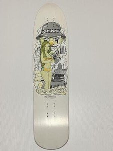 STUSSY × Mr.CARTOON Deck ステューシー デッキ Vintage Stussy x Mister Cartoon Los Angeles Lowrider