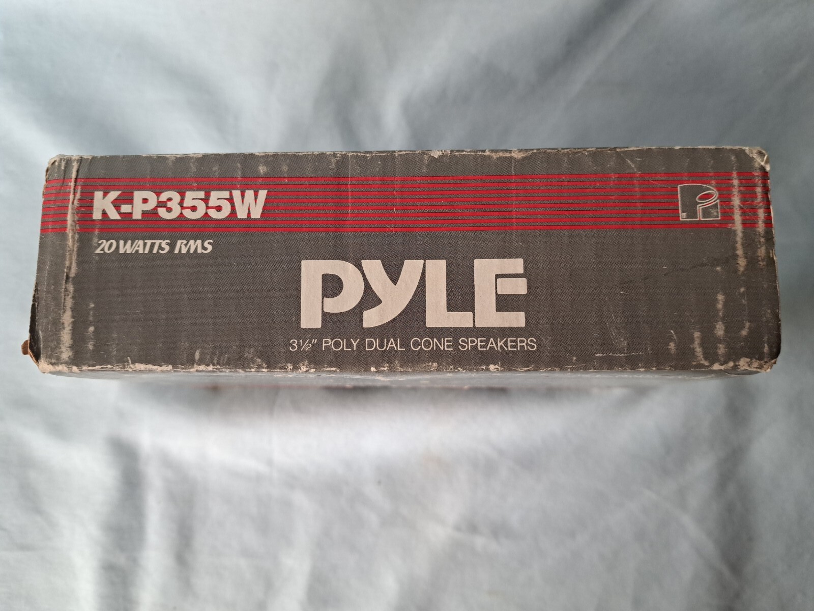 Vintage Pyle KP 355W Car Speakers, 20W Dual Cone New Old Stock. Made In