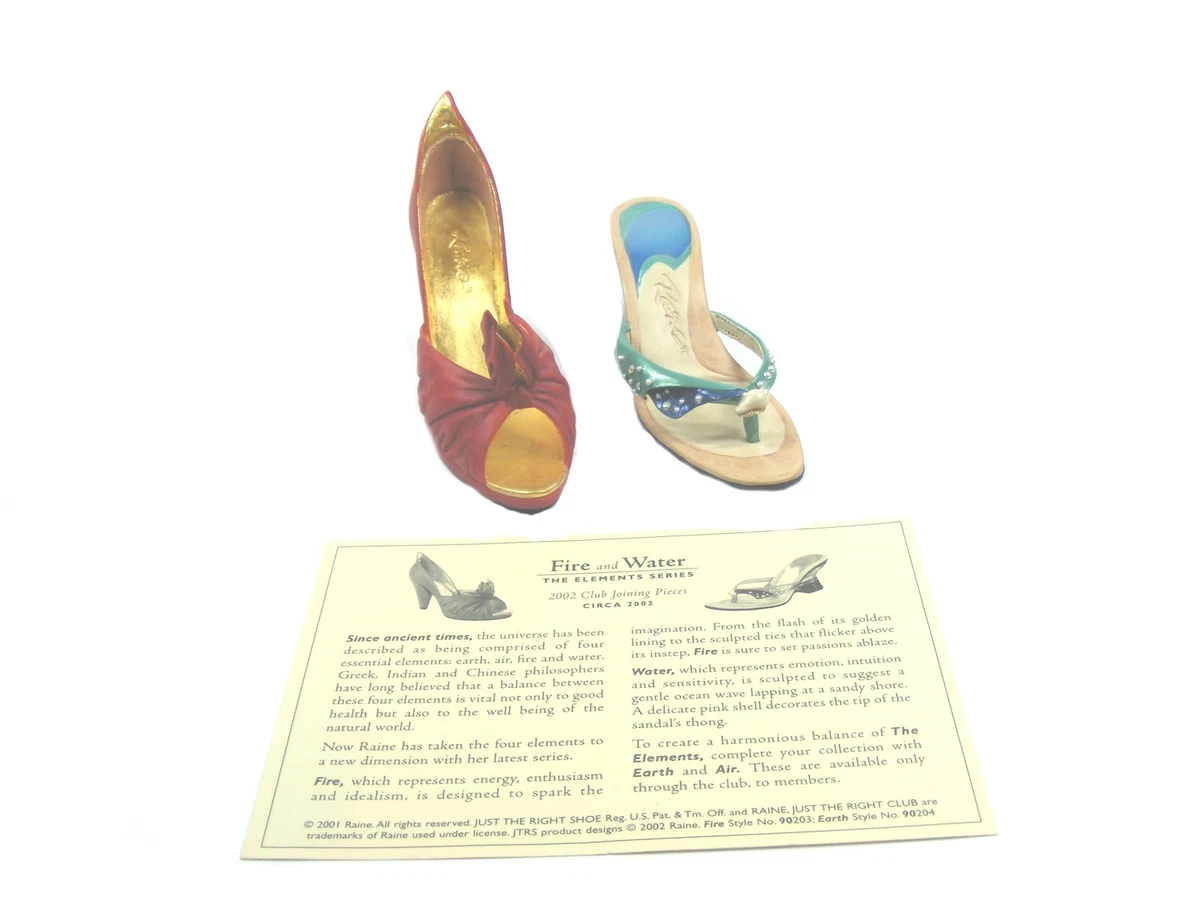 Just the right shoe **Fire and Water** Set 90113 IKK Jahr 2001 Miniatur - Schuh