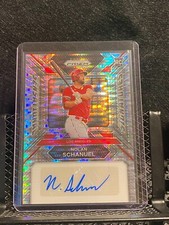 Nolan Schanuel 2024 Prizm Sensational Signatures Pulsar Auto #21/199 - Angels