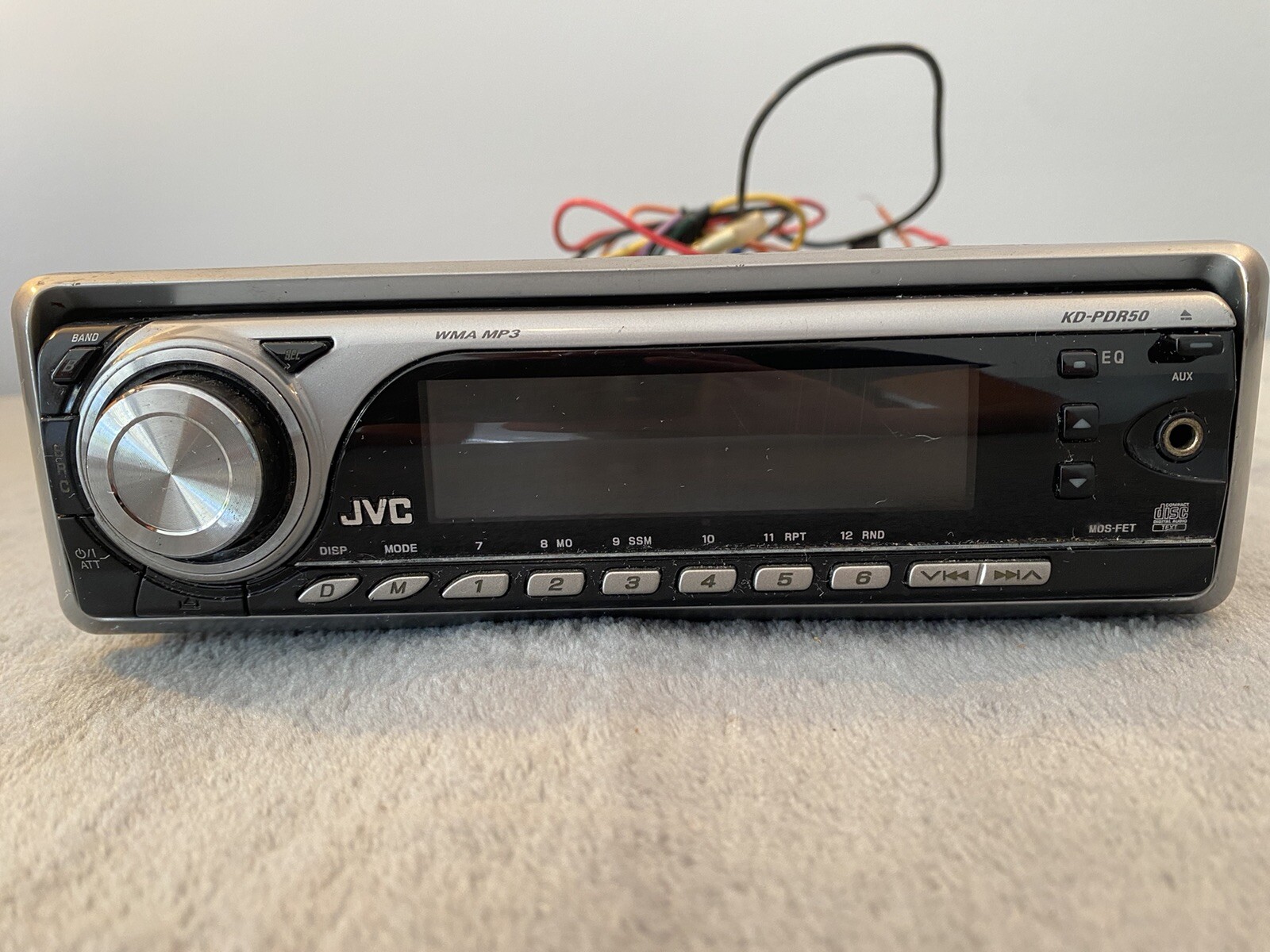 2006 JVC KD-PDR50 Car Stereo Receiver Serial #171X3831 Clean With All Parts!