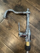 BLANCO Grace High Arc Cast Spout Single Handle Kitchen Faucet Chrome