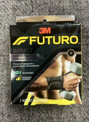 3M FUTURO WRIST ADJUSTABLE MODERATE PERFORMANCE COMFORT SUPPORT