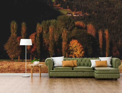 3D Sky Forest Waterfall Landscape Wallpaper Wall Murals Removable Wallpaper