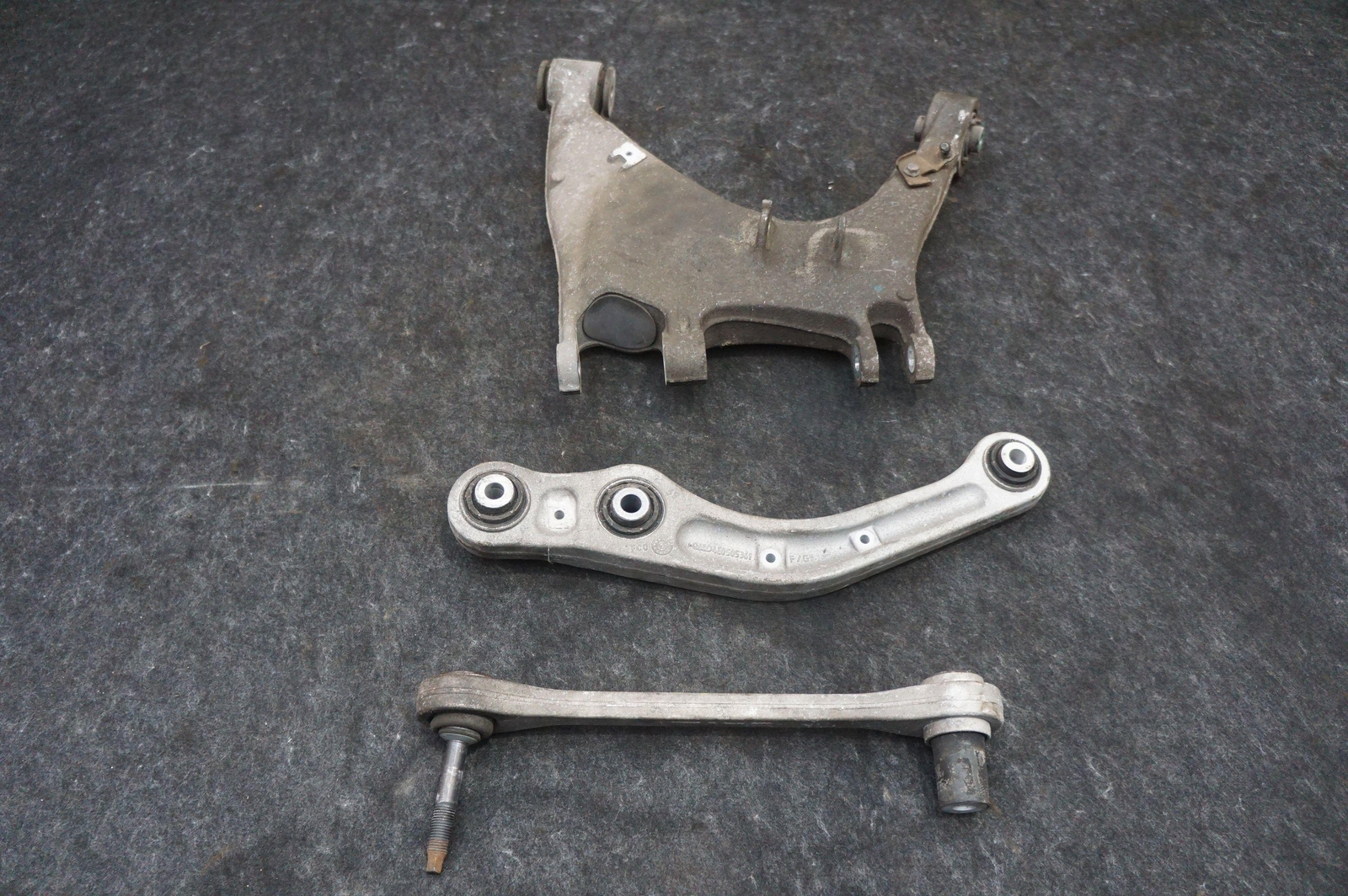 Set 3 Rear Left Control Arm 4E0511511G Bentley Continental Fying Spur 06-12