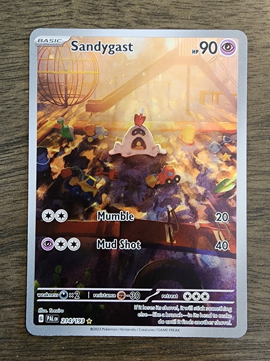 Pokemon TCG - Paldea Evolved - Sandygast 214/193