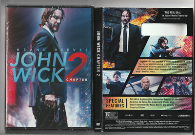 Keanu Reeves John Wick: Chapter 2 (DVD, 2017)