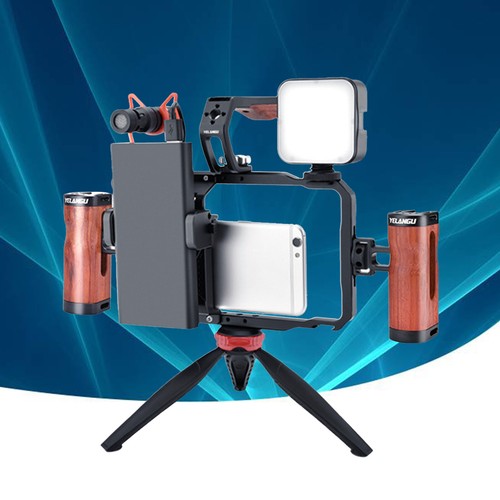 New One Universal Cell Phone Stabilizer Rig Video Camera Cage for iPhone -3384 - 第 7/20 張圖片