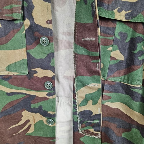 NUEVA Camisa Camuflada Reciclada Tricia Fix XS Bordada Boho Ejército Verde azulado ÚNICA NUEVA CON ETIQUETAS - Imagen 10 de 15