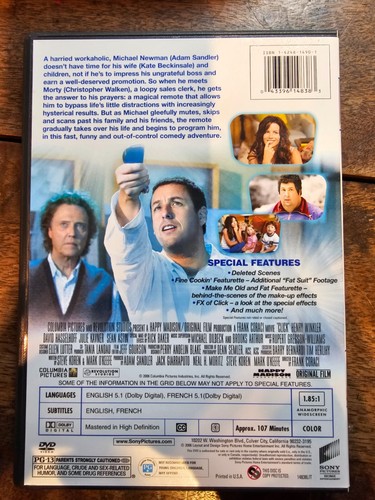 Click (DVD, 2006, Special Edition) - Imagen 2 de 2