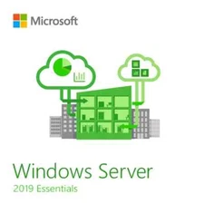 Windows Server 2019 Essentials - 2 CPU License | 25 User/50 Device - DVD