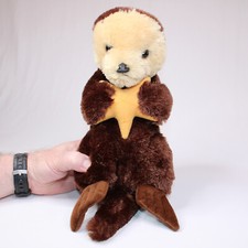 Aurora Destination Nation Beaver Plush 14 Inch Brown Stuffed Animal Toy