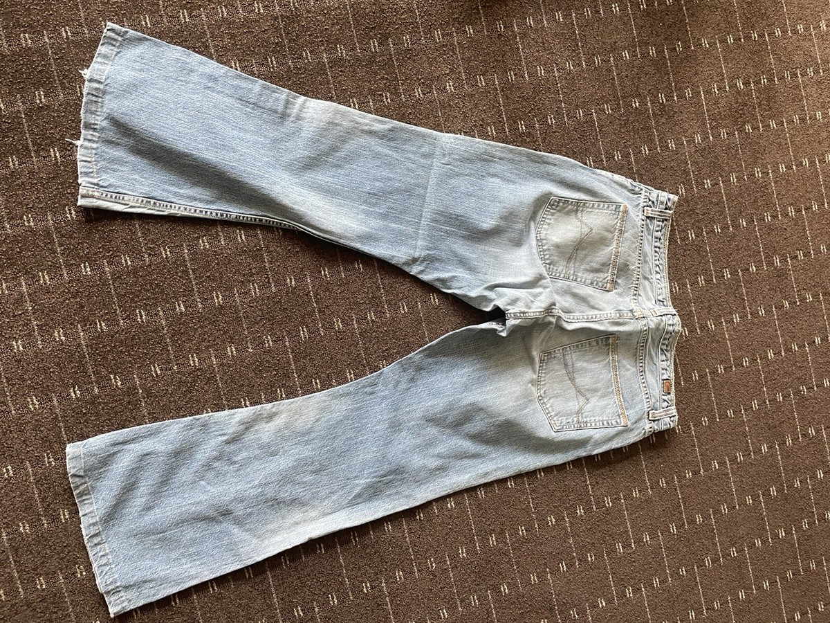 Allen B Schwartz Womens Distressed Bootcut Jeans Size 36/32 | eBay