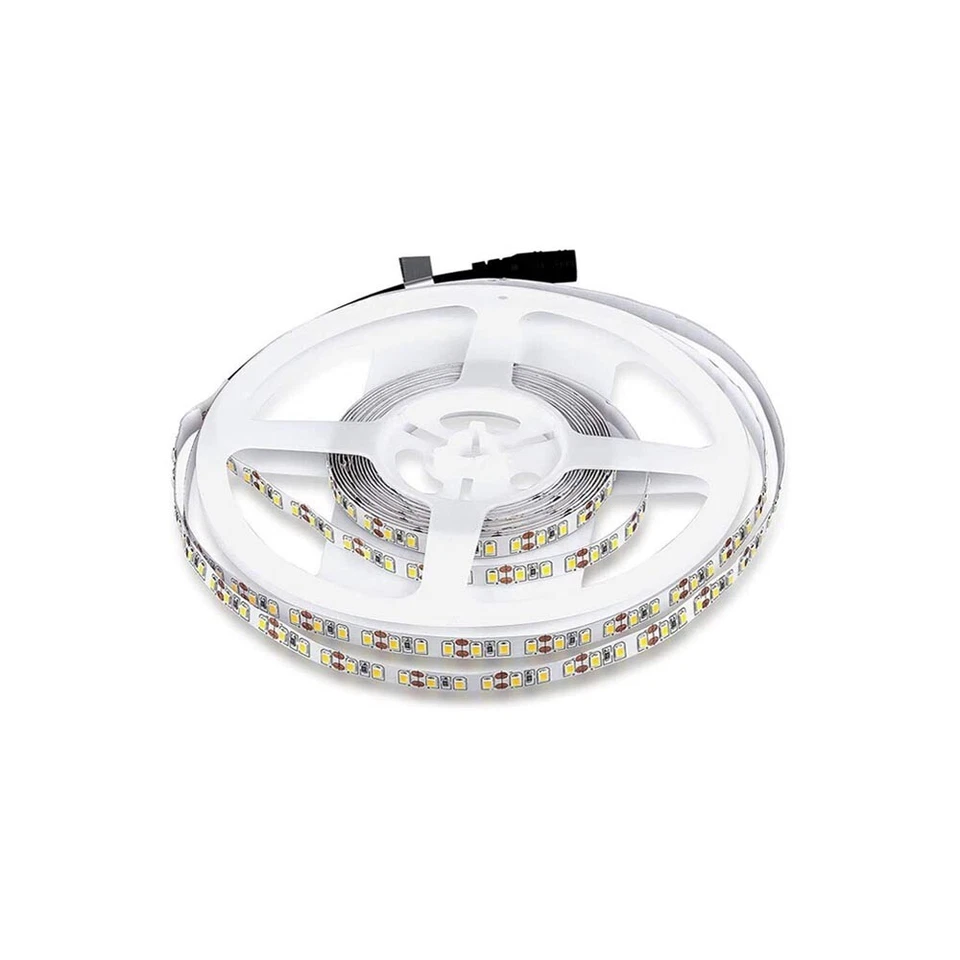 STRISCIA 600 LED LUCE NATURALE 4000K BOBINA STRIP 2835 SMD 5 METRI - Immagine 2 di 3