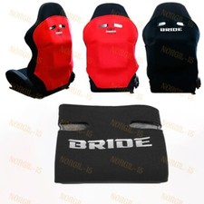 1pcs Jdm Black Racing Seat Protector Cover Cotton Seat Dust Boot For Bride New 1pcs Jdm Black Racing Seat Protector Cover Cotton Seat Dust Boot For Bride New