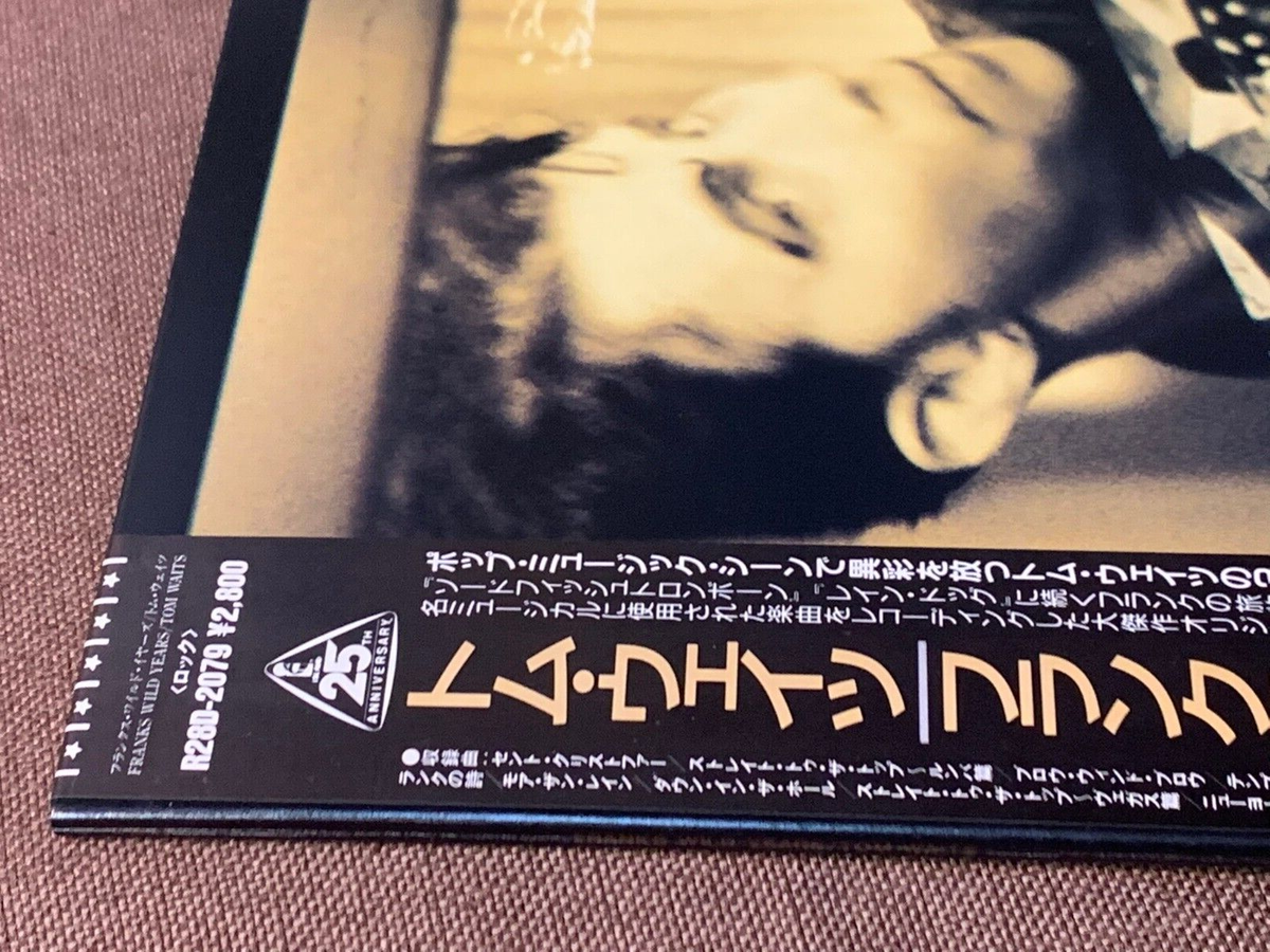 TOM WAITS Franks Wild Years JAPAN LP RECORD R28D-2079 OBI + gate