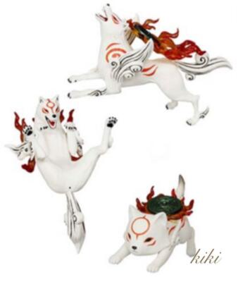 O-kamiden Okami noodle stopper figure Petit all 3 set F/S. | eBay