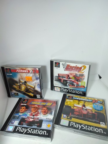 Formel 1 Sammlung X4 PS1 Playstation 1 97 99 1 Racing Simulation 2 Komplett ⚡
