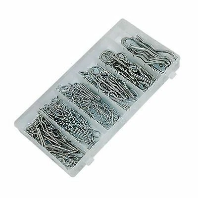 TOOLZONE 150pc Assorted Hair Pin R/Clip Retaining Clips