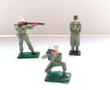 3 soldatini Starlux; generale stato maggiore, 2 Legione straniera anni '60-'70