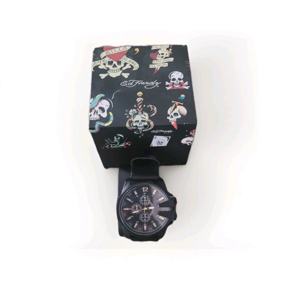Ed Hardy Leather Wristwatches | eBay display picture 3